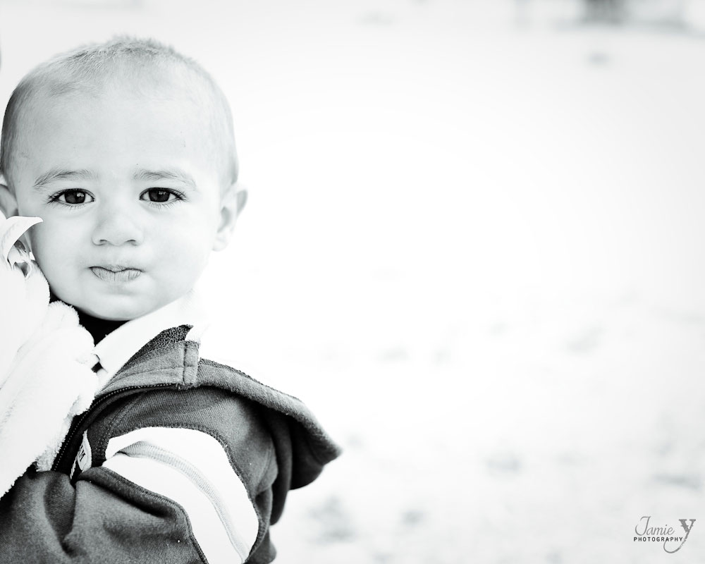Portrait of young boy taken in las vegas at floyd lamb park