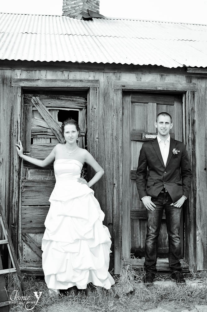 cool black and white wedding photograph las vegas nevada