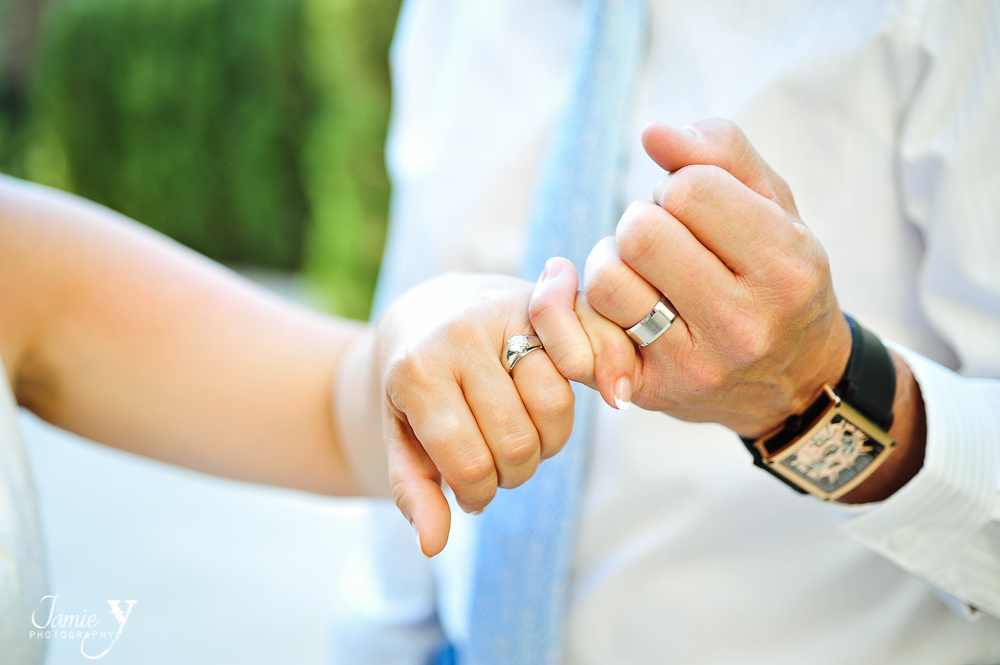 pinky swear wedding ring picture
