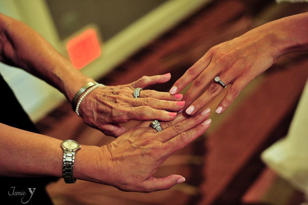 3 generations of wedding rings