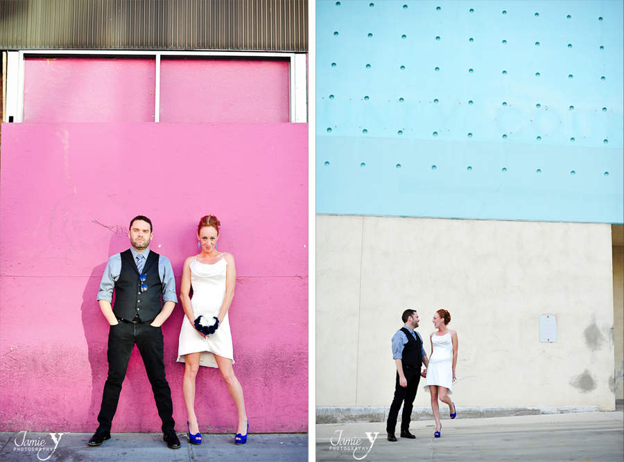 Downtown Las Vegas Trash The Dress Photo Session|Heather & Corey|Urban & Edgy