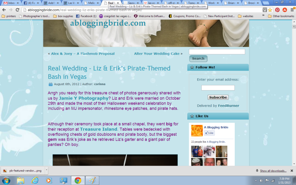 2-5-13 feature 2 a blogging bride