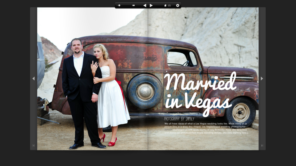 My First Magazine Feature | To & From Magazine | Top Las Vegas Wedding Photographer