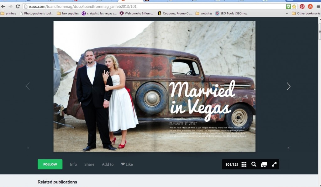 Features & Publications | Las Vegas Wedding Photographer