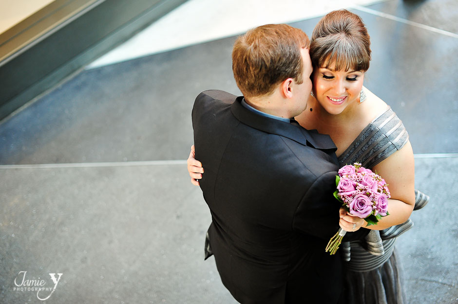 Las Vegas Cosmopolitan Hotel & Flamingo Wedding | Rebecca & John