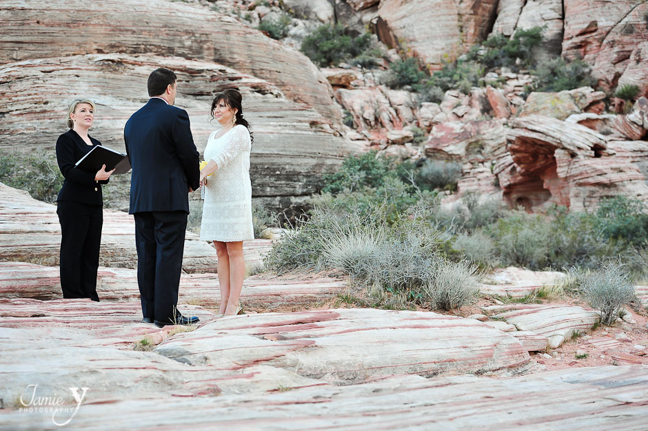 Allie & Matt | Intimate Red Rock & Calico Basin Wedding