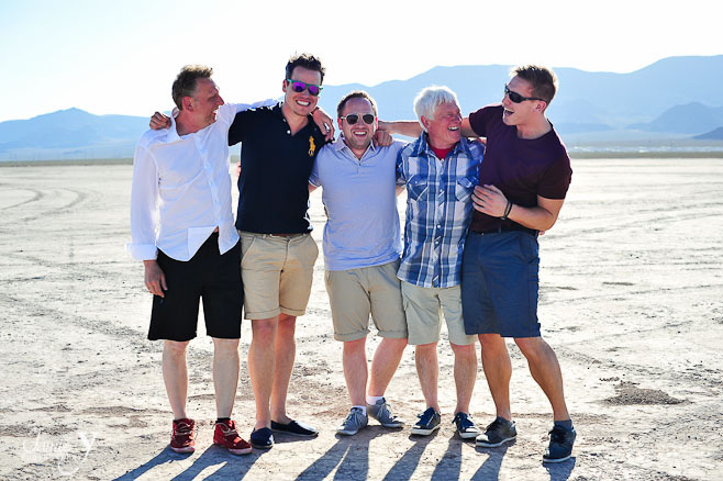 Bachelor Party Photo Shoot | Dry Lake Bed | Las Vegas