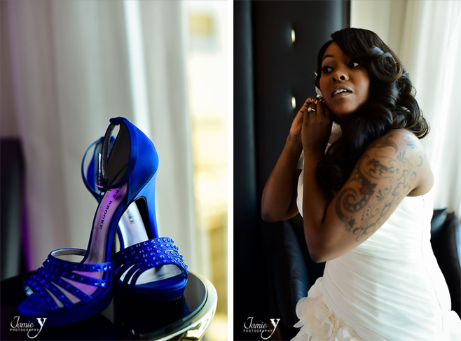 Delano Las Vegas Wedding | In Suite Reception | Yetha & Tyler