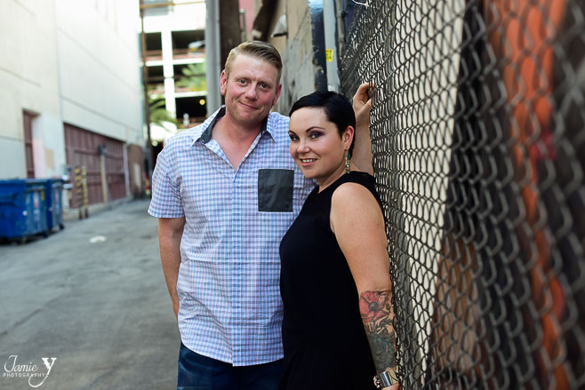 Downtown Las Vegas Couples Photo Shoot | Corry & Robert