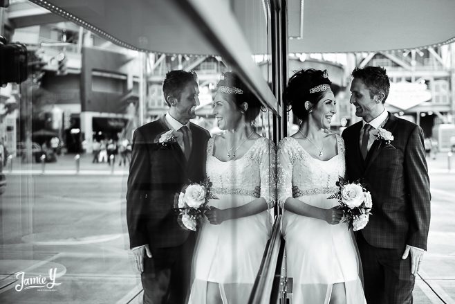 Neon Museum Wedding Pictures | Louise & Kevin