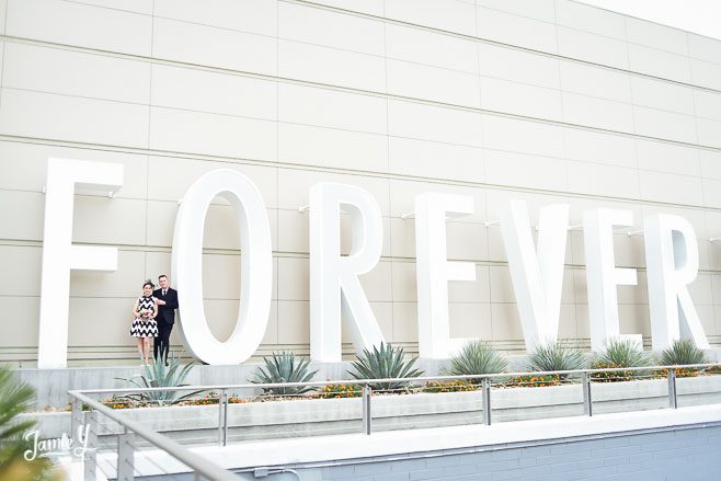 Retro Downtown Las Vegas Elopement | Stefanie & Ronald