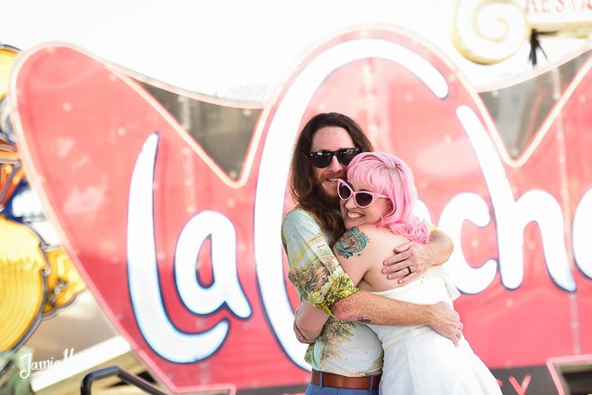 Tiki Bar Wedding In Las Vegas | Tasha & Martin