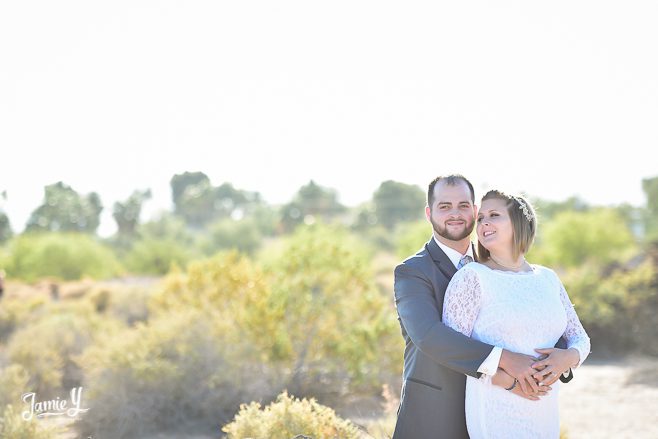 Desert Wedding In Las Vegas | Taylor & Matt