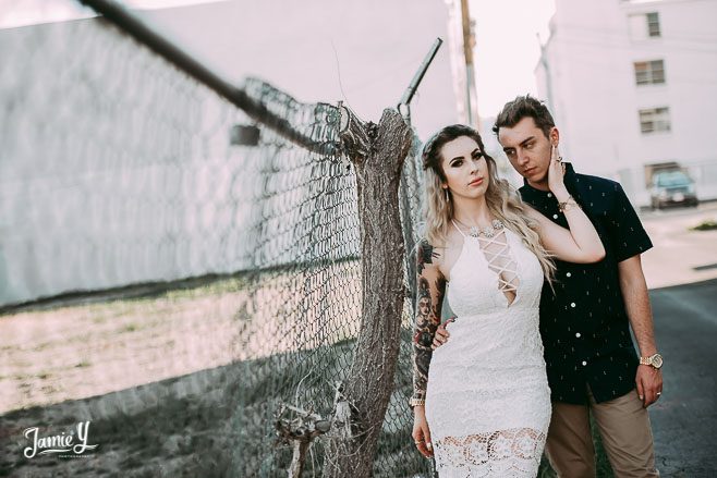 Anniversary Photo Shoot In Downtown Las Vegas | Alexis & Chris