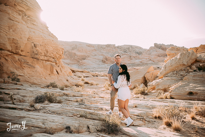 Valley of fire engagement photos