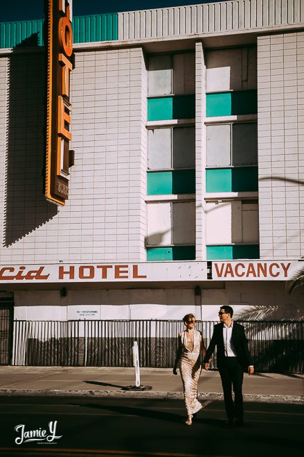 wedding portraits downtown las vegas