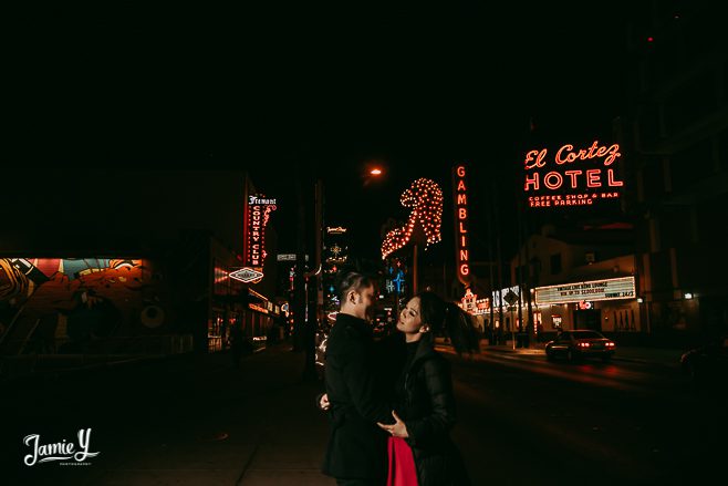 Las Vegas Couples Photo Shoot, Neon Museum & Freemont