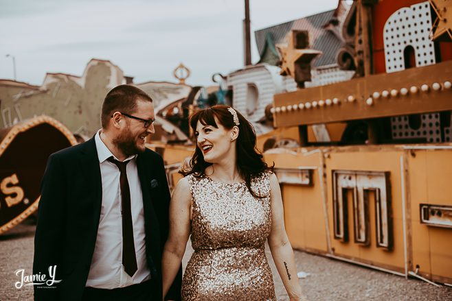 Las Vegas Elopement Photographs  Erin & Michael - Jamie Y Photography