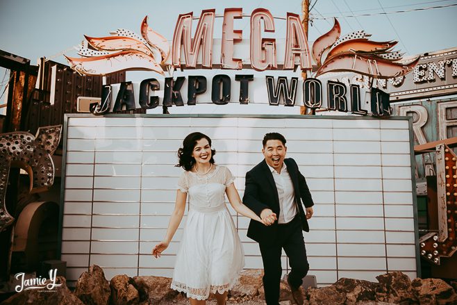 Destination Elopement In Las Vegas | Ziqi & Zazu