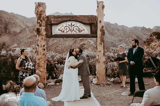 Nelson Ghost Town Wedding In Vegas