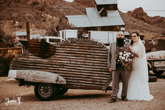 Nelson Ghost Town Wedding In Vegas | Ronda & Adam