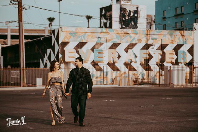 Engagement Photography Downtown Vegas | Meagan & Jerry