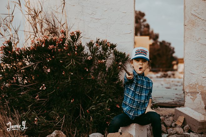 Candid Outdoor Childrens Portraits of My Son Mylo