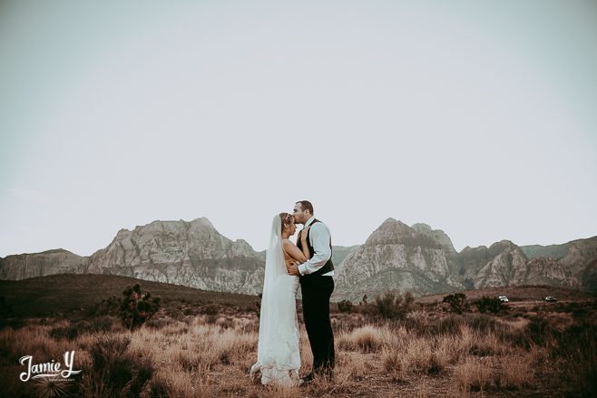 Vegas Desert Boho Elopement | Christine & Jake