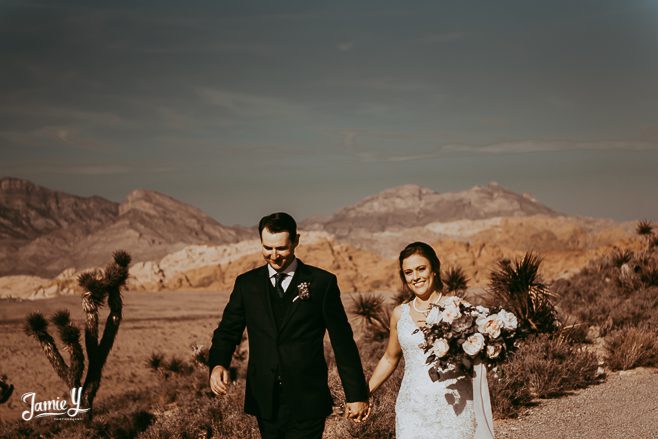 Red Rock Overlook Elopement | Heather & Daenan