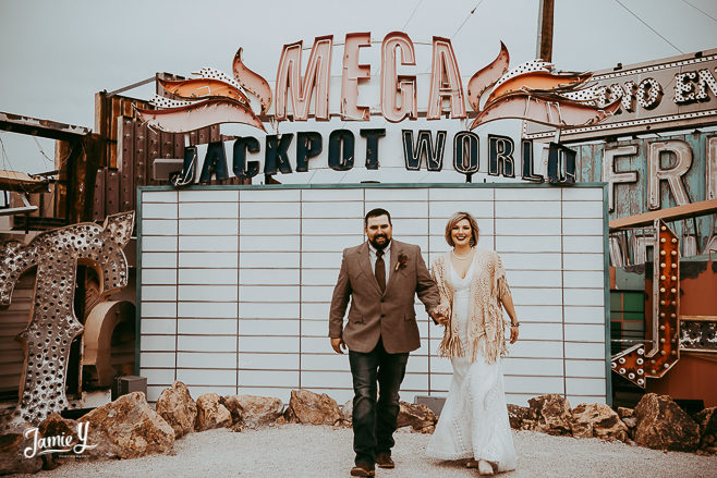 Neon Sign Museum Vegas Wedding 