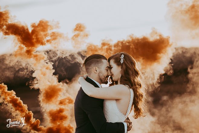 Dry Lake Bed Wedding Las Vegas | Daniella & Kyle