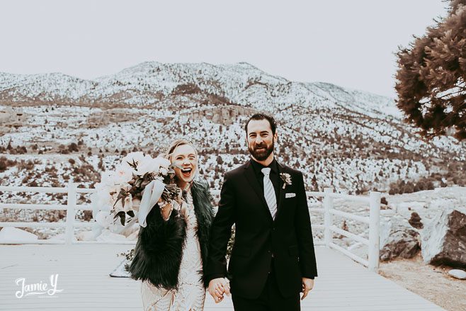 Retreat At Mt Charleston Elopement Wedding