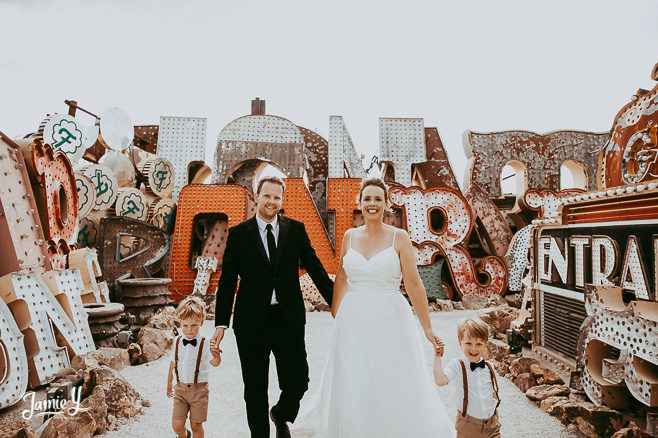 Moody Vegas Wedding Photography