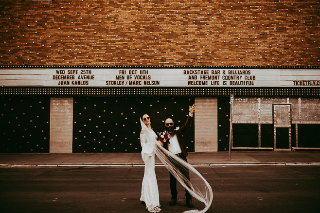 Badass Las Vegas Elopement Photography