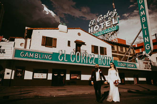 Badass Las Vegas Elopement Photography