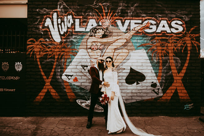 Badass Las Vegas Elopement Photography