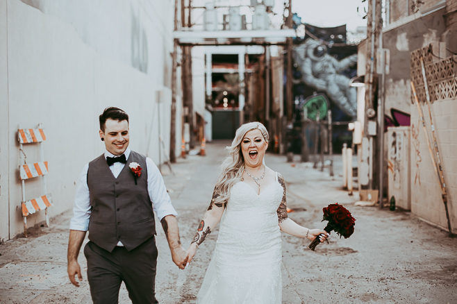 Tattooed Vegas Wedding Photography