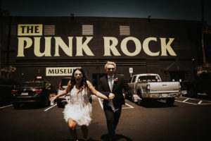 Wedding At The Punk Rock Museum Vegas