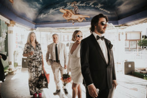 cool moody vegas wedding