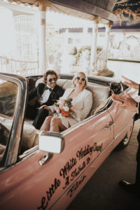 cool moody vegas wedding