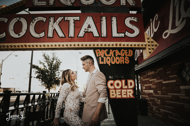 Downtown Vegas Wedding – Debbie & Sean