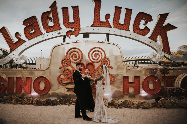 Neon Museum Wedding Las Vegas