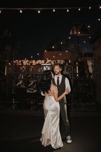 wedding reception at commonwealth las vegas on fremont