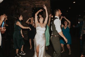 wedding reception at commonwealth las vegas on fremont