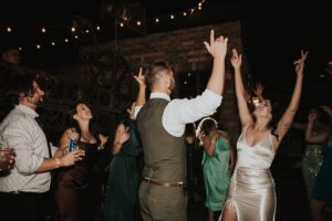 wedding reception at commonwealth las vegas on fremont