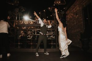 wedding reception at commonwealth las vegas on fremont