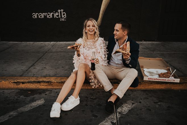 Non Traditional Elopement Las Vegas | Elina & Emils