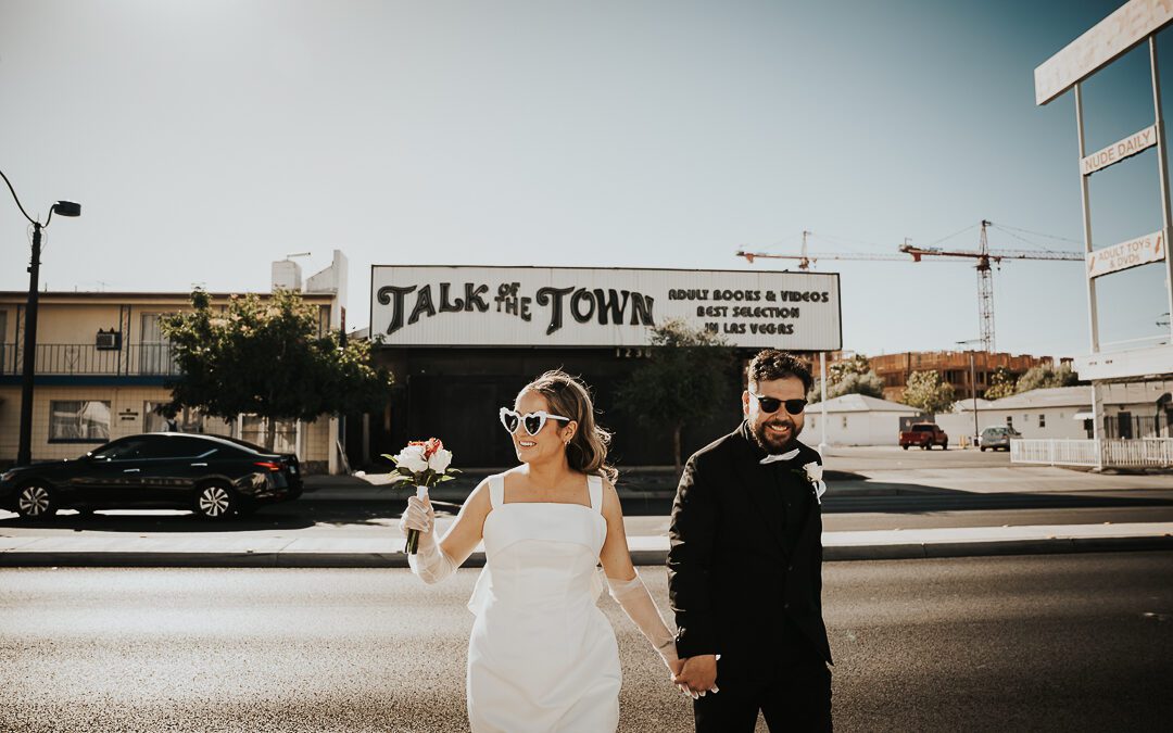 Fun Las Vegas Elopement | Rachel & James