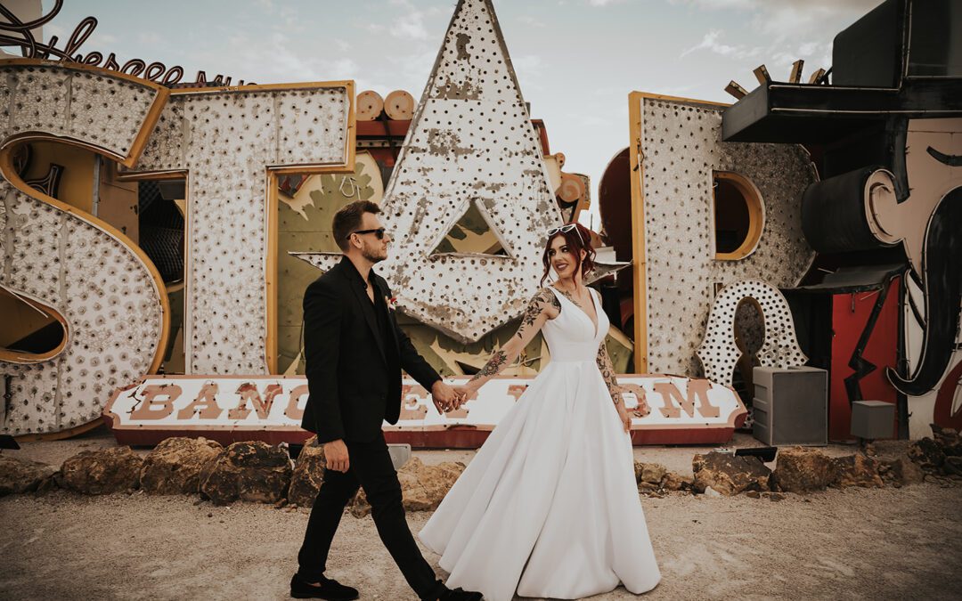 Sure Thing Chapel Wedding Las Vegas | Kate & Adrian