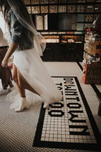 bride at downtown tattoo las vegas